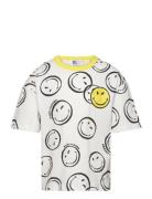 Little Marc Jacobs Short Sleeves Tee-Shirt Kräm