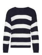 Kids Only Kogsif Ls Striped Pullover Knt Multi/patterned