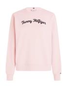 Tommy Hilfiger Mdrn Reg Script Sweatshirt Rosa