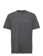 Lyle & Scott Relaxed Pocket T-Shirt Grå