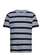 Tom Tailor Striped T-Shirt Blå