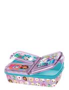 Gabby's Dollhouse Multi Compartm Sandwich Box Home Meal Time Lunch Box...