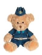 Teddykompaniet Police Teddybear, Lage Beige