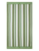 Striped Cotton Terry Beach Towel Home Textiles Bathroom Textiles Towel...