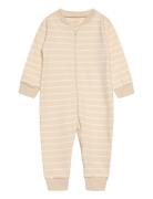 Fixoni Nightsuit W.zipper Beige