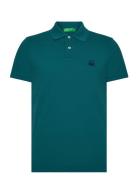 United Colors Of Benetton H/S Polo Shirt Grön