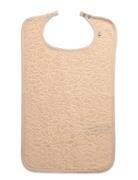 Pippi Organic Terry Bib - Large Beige