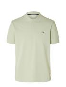 Selected Homme Slhdante Ss Polo Noos Grön