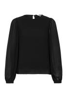 Object Objmila L/S Top Noos Svart