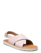 ANGULUS Sandals - Flat - Open Toe - Op Rosa