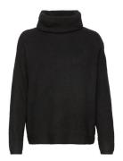 Vila Vicilia Rollneck L/S Knit Top- Noos Svart