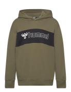 Hummel Hmlatlas Hoodie Khaki Green