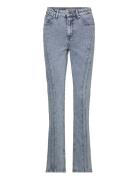 Gestuz Janicegz Lw Straight Jeans Blå