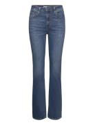 LEVI´S Women 725 High Rise Bootcut Blue Wav Blå