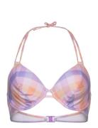 Freya Harbour Island Uw Halter Bikini Top Rosa