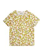 Mini Rodini Flowers Aop Ss Tee Multi/patterned