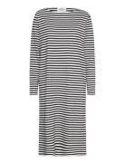 Mads Nørgaard Soft Single Stripe Silas Dress Svart