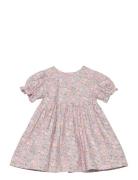 Huttelihut Dress Ss In Liberty Fabric Rosa