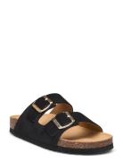 Scholl Sl Josephine Suede Black Svart