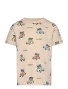 Minymo T-Shirt Ss Aop Multi/patterned