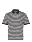 Jack & J S Jprbluwin Polo Ss Stripe Grå