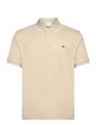 GANT Framed Tipping Ss Polo Beige