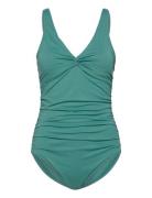 Panos Emporio Simi Solid Swimsuit Recycled Grön