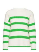 Selected Femme Slfbloomie Ls Knit O-Neck B Kräm