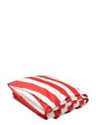 GANT Bold Stripe Double Duvet Röd