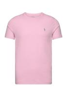 Polo Ralph Lauren Custom Slim Fit Jersey Crewneck T-Shirt Rosa