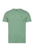 Polo Ralph Lauren Custom Slim Fit Jersey Crewneck T-Shirt Grön