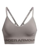 Under Armour Ua Seamless Low Long Bra Grå