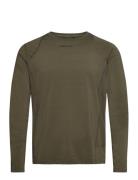 Craft Adv Essence Ls Tee M Khaki Green