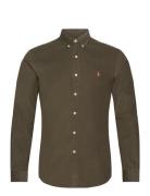 Polo Ralph Lauren Slim Fit Corduroy Shirt Khaki Green