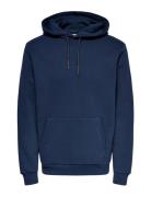 ONLY & SONS Onsceres Hoodie Sweat Noos Marinblå