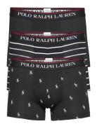 Polo Ralph Lauren Underwear Bci Cotton/Elastane-3Pk-Trn Svart