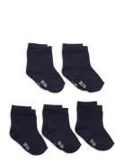 Minymo Ankle Sock -Solid Blå