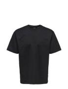 ONLY & SONS Onsfred Life Rlx Ss Tee Noos Svart