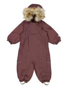 Wheat Snowsuit Nickie Tech Burgundy