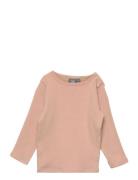 Sofie Schnoor Baby And Kids T-Shirt Long-Sleeve Rosa