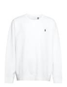 Polo Ralph Lauren Marled Double-Knit Sweatshirt Vit