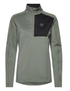 Tenson Txlite Half Zip Khaki Green