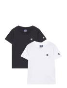 Champion 2 Pack Ss Tee Vit