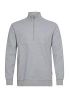 ONLY & SONS Onskodyl Reg 1/4 Zip Sweat Grå