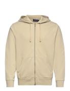 Polo Ralph Lauren Loopback Fleece Full-Zip Hoodie Beige