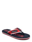 Tommy Hilfiger Patch Hilfiger Beach Sandal Röd