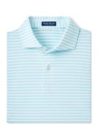 Peter Millar Albatross Cotton Blend Pique Polo - Edwin Spread C Blå