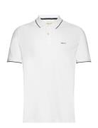 GANT Tipping Ss Pique Polo Vit