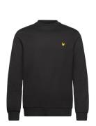 Lyle & Scott Sport Crew Neck Fly Fleece Svart