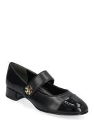 Tory Burch Cap-Toe Mary Jane Heel Ballet 25Mm Svart